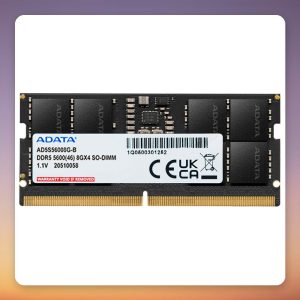 ADATA Premier 8 GB DDR5-5600 CL46 SO-DIMM Laptop Memory (1x8 GB)