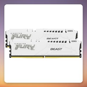 Kingston FURY Beast 32 GB DDR5-5600 CL36 (2×16 GB) White XMP/EXPO
