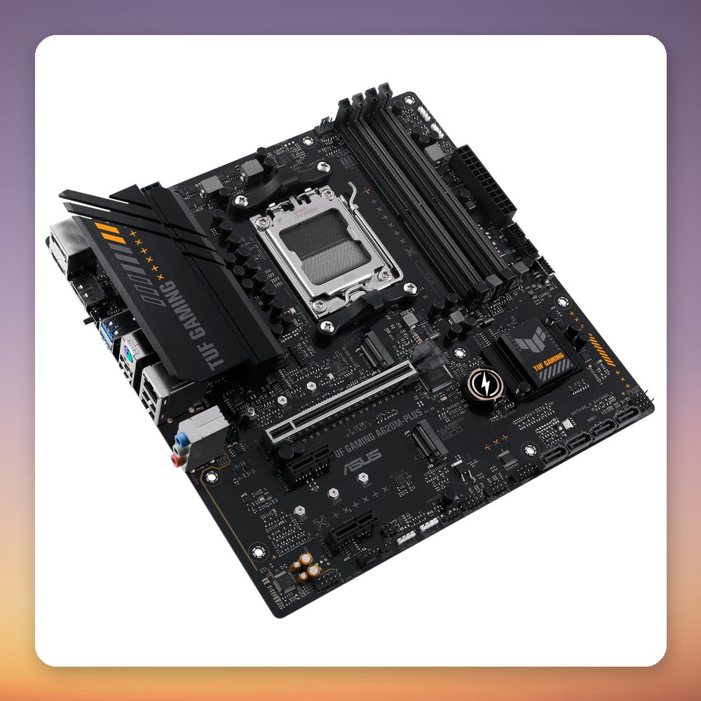 Asus TUF Gaming A620M-PLUS AMD A620 AM5 Micro ATX Motherboard, DDR5, 2.5GbE – image 5