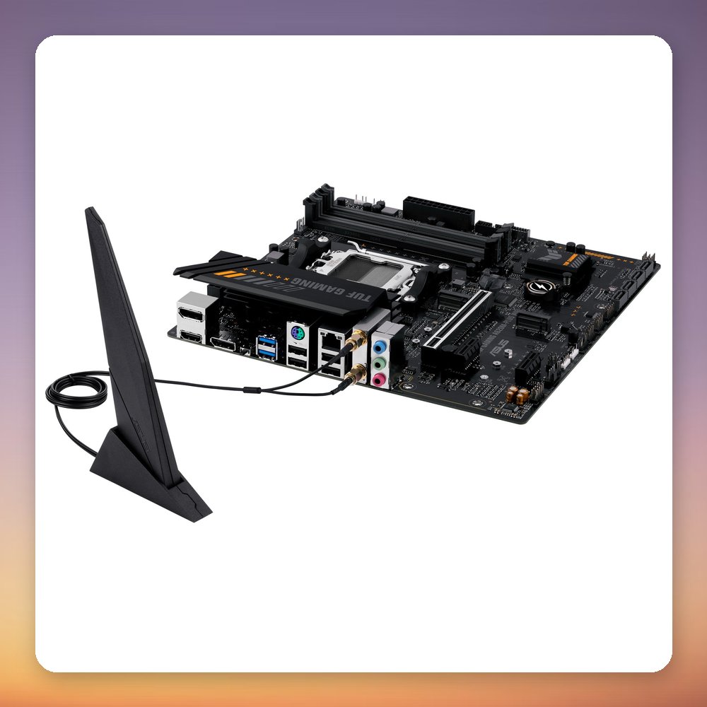 Asus TUF Gaming A620M-Plus WiFi AM5 Micro-ATX Motherboard, AMD A620, DDR5, WiFi 6 – image 6