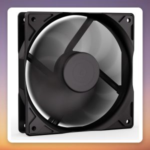 ENDORFY Stratus 120 PWM 120 mm Case Fan, Black, FDB Bearing, 200-1400 RPM