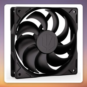 ENDORFY Stratus 120 PWM 120 mm Case Fan, Black, FDB Bearing, 200-1400 RPM