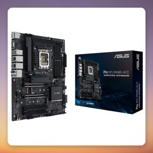 Asus PRO WS W680-ACE Intel W680 LGA 1700 ATX Workstation Motherboard, DDR5 ECC