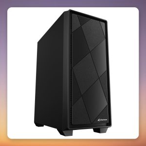 Sharkoon VS8 ATX Mid-Tower Case, Black, 3x 120 mm Front Fan Support