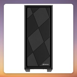 Sharkoon VS8 ATX Mid-Tower Case, Black, 3x 120 mm Front Fan Support