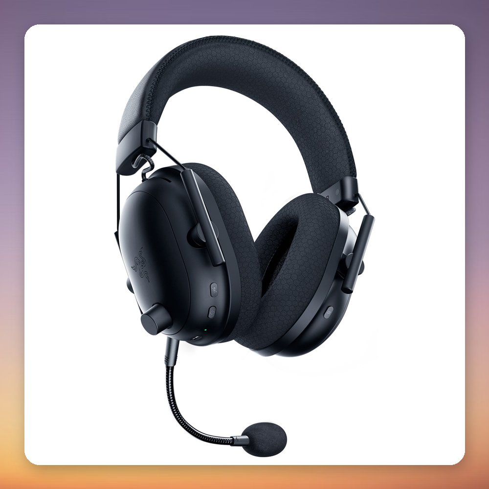 Razer BlackShark V2 Pro 2023 Wireless Gaming Headset, Black, Bluetooth & 2.4 GHz