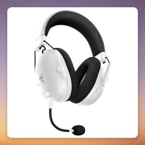 Razer BlackShark V2 Pro 2023 Wireless Gaming Headset, White, 2.4 GHz & Bluetooth 5.2