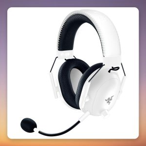 Razer BlackShark V2 Pro 2023 Wireless Gaming Headset, White, 2.4 GHz & Bluetooth 5.2