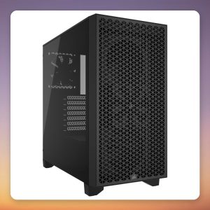 Corsair 3000D Airflow Mid-Tower ATX Case, Black, Tempered Glass