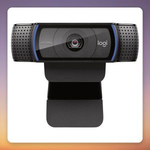 Logitech C920e Full HD 1080p Webcam with Dual Stereo Microphones, Black