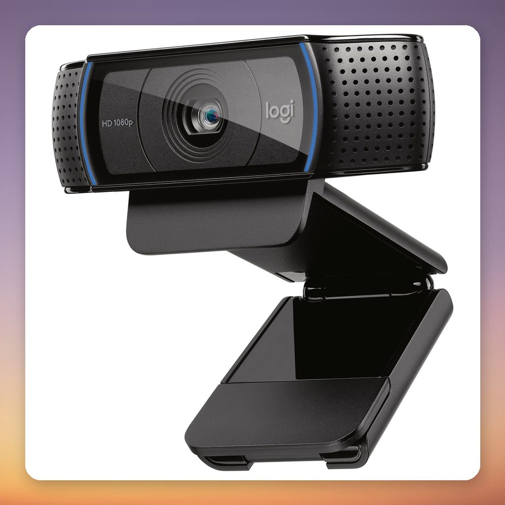 Logitech C920e Full HD 1080p Webcam with Dual Stereo Microphones, Black – image 2