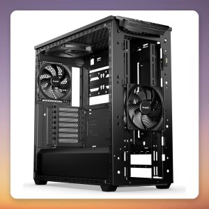be quiet! Shadow Base 800 E-ATX Mid Tower Case, Black, Tempered Glass
