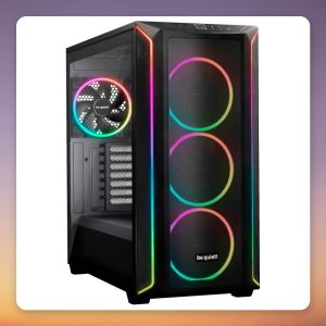 be quiet! Shadow Base 800 FX Midi Tower Case, Black, Tempered Glass, E-ATX, ARGB
