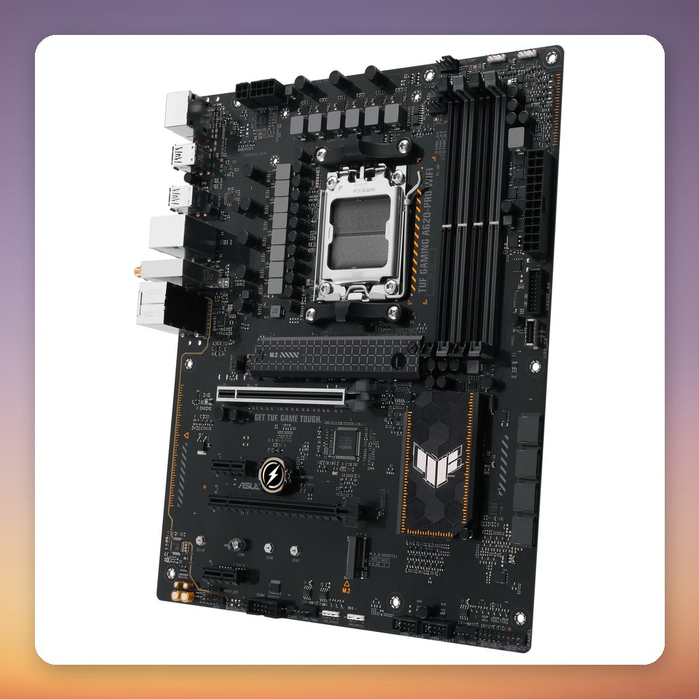 Asus TUF Gaming A620-Pro WiFi AM5 ATX Motherboard, DDR5, WiFi 6, 2.5G LAN – image 4