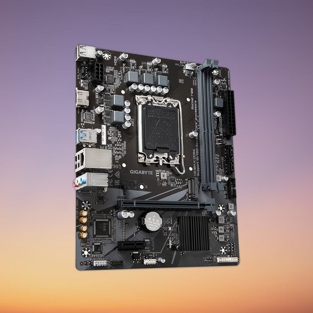 GigaByte H610M K DDR4 Motherboard - Image 2