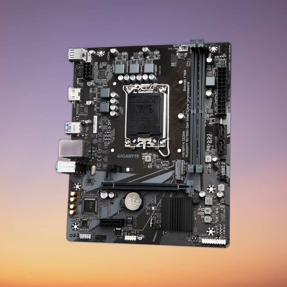 GigaByte H610M K DDR4 Motherboard - Image 3