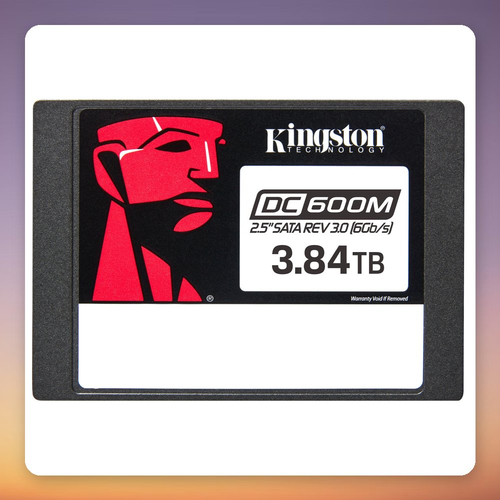 Kingston DC600M 3840 GB 2.5" SATA Enterprise SSD, Mixed Use, PLP – image 2