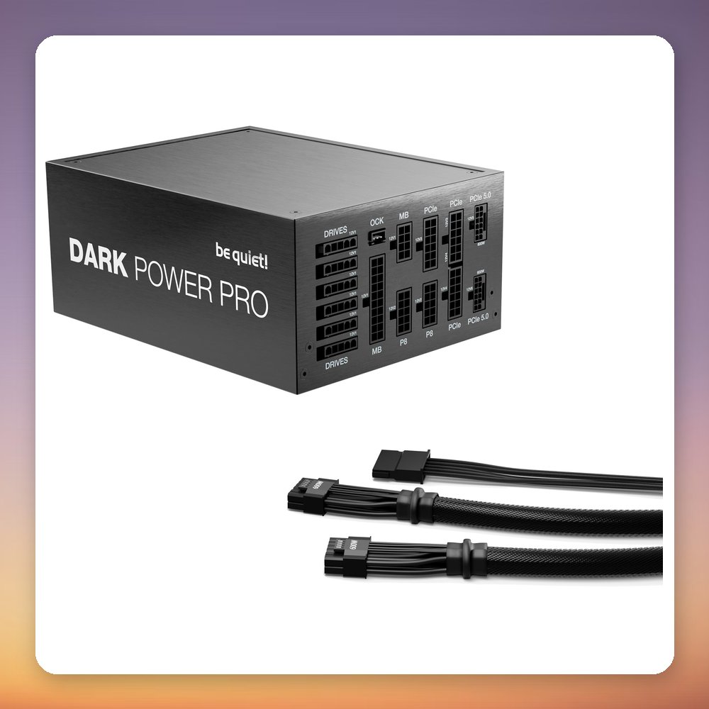 be quiet! Dark Power Pro 13 1300W 80 PLUS Titanium Fully Modular ATX 3.0 PSU – image 4