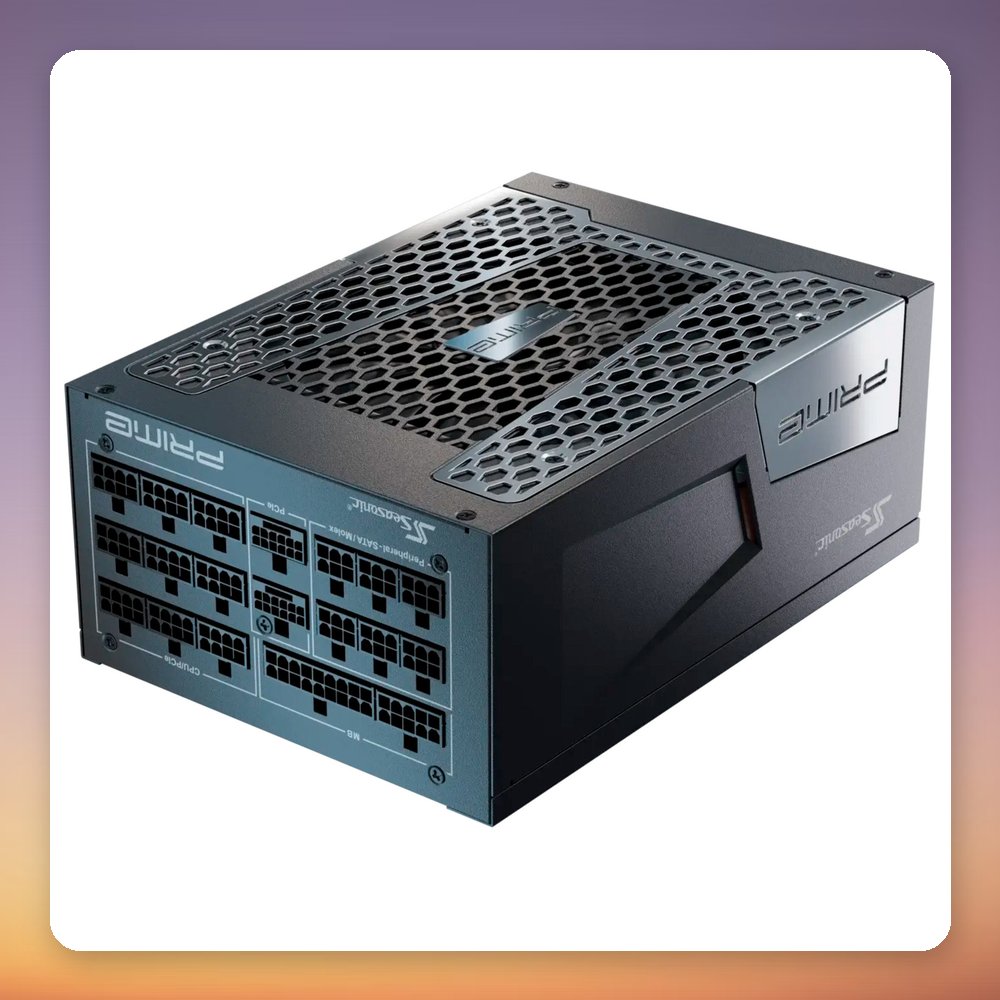 Seasonic PRIME TX-1600 1600W 80 PLUS Titanium Fully Modular PSU, ATX 3.1 – image 3