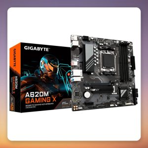 Gigabyte A620M Gaming X AM5 Micro ATX Motherboard, AMD A620, 4x DDR5