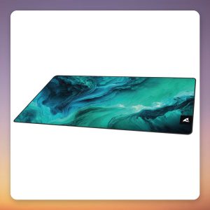 Sharkoon SKILLER SGP30 XXL Gaming Mouse Pad, 900 x 400 mm, Turquoise/Blue