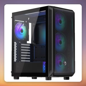 Endorfy ARX 500 ARGB Big Tower Case, Black, Tempered Glass, 4x 140 mm Fans