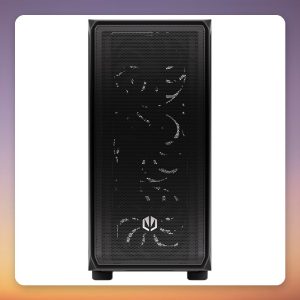 ENDORFY ARX 700 Air Midi-Tower ATX Case, Black, Tempered Glass, 5x 140 mm Fans