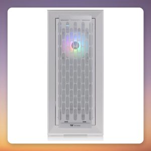 Thermaltake CTE T500 TG ARGB Snow White E-ATX Full Tower Case, Tempered Glass