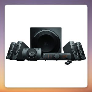Logitech Z906 5.1 Surround Sound Speaker System, THX Certified, 500W RMS, Black