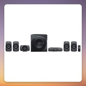 Logitech Z906 5.1 Surround Sound Speaker System, THX Certified, 500W RMS, Black