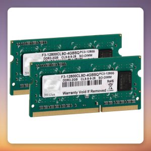 G.Skill SQ 4 GB DDR3-1600 CL9 (2×2 GB) SO-DIMM Kit