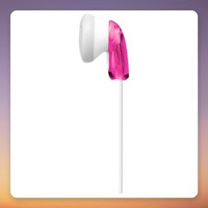 Sony MDR-E9LP In-Ear Earphones, 3.5 mm Wired, Pink