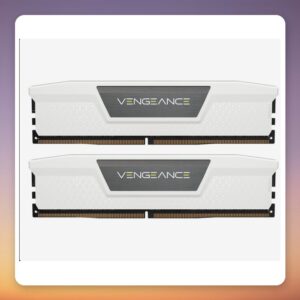 Corsair Vengeance 32GB (2x16GB) DDR5-6000 CL38 White Memory Kit