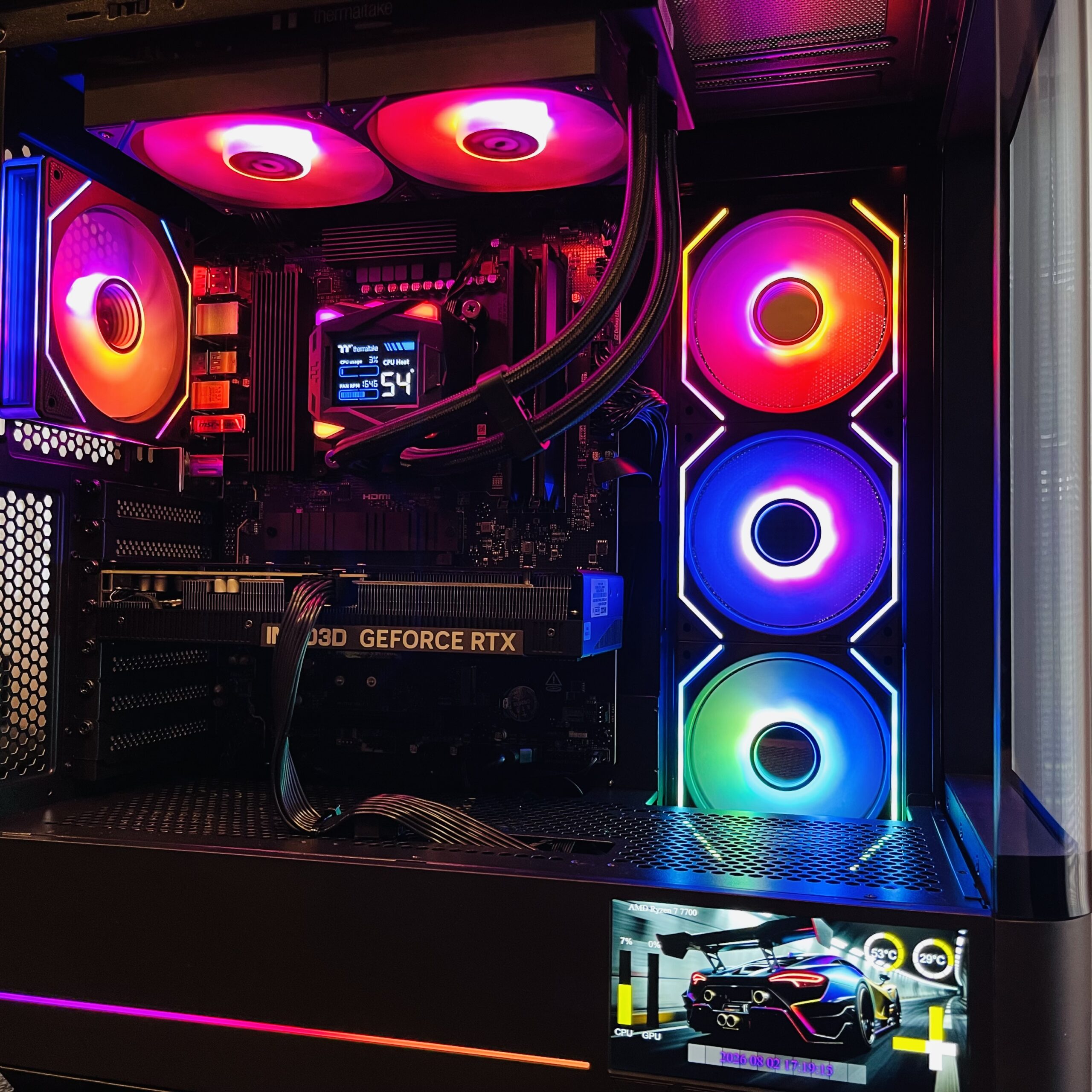 PC Gaming AMD Ryzen 7 7700, RTX 5060 Ti, 32GB DDR5 - Image 2