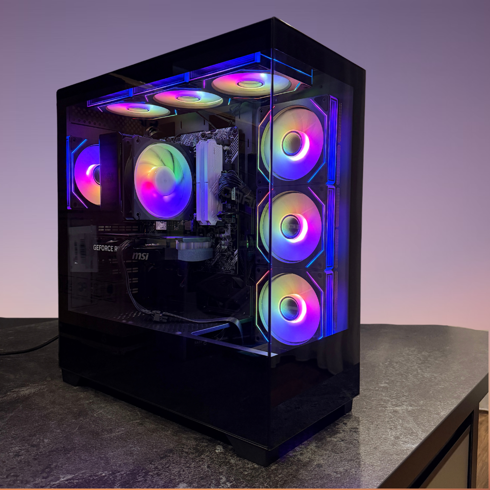PC Gaming Ryzen 5 5600XT, RTX 5060 Ti 16GB, 32GB DDR4