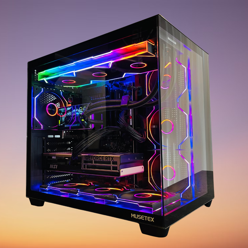 PC Ryzen Gaming 7 9800X3D, RTX 5080 16GB, 96GB DDR5