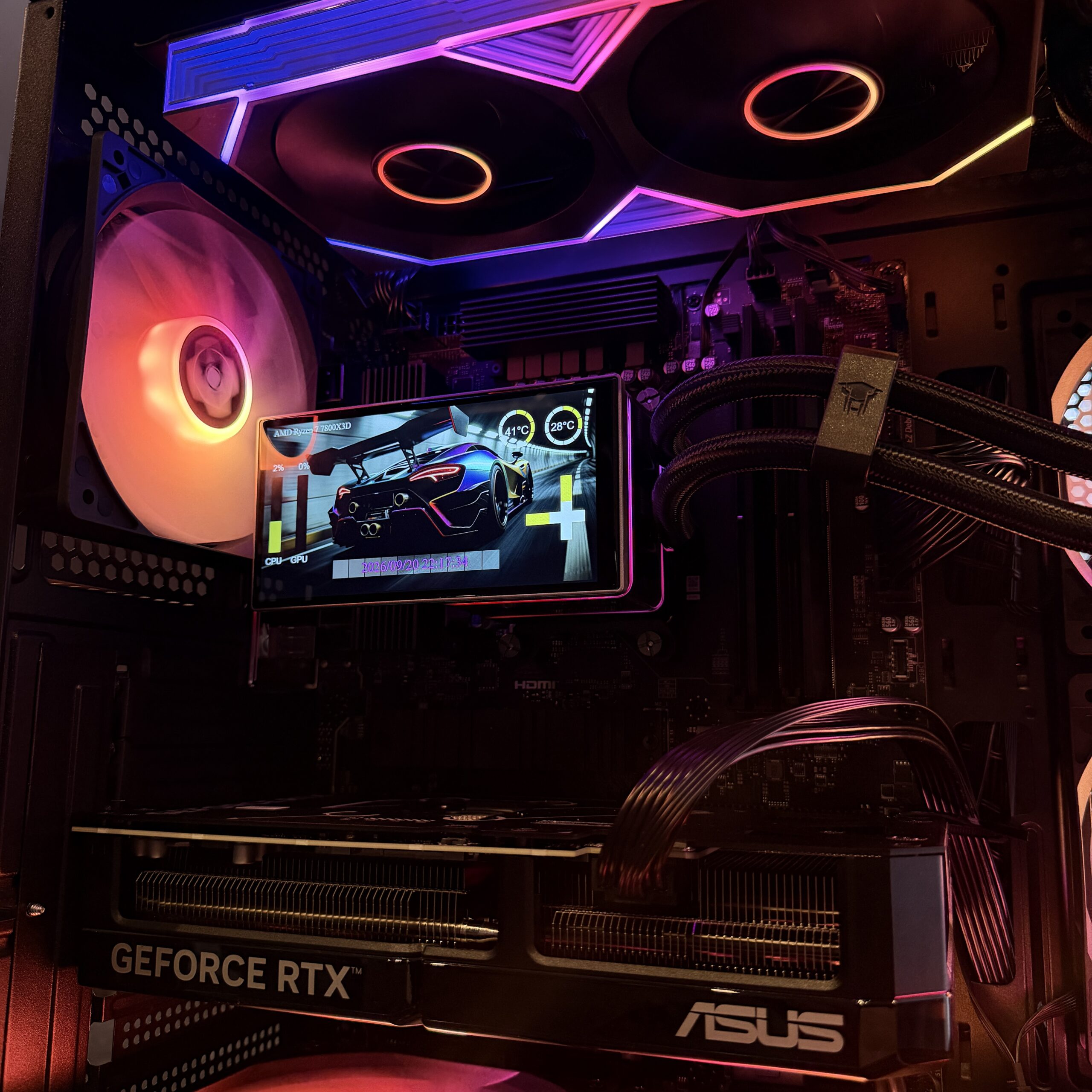 PC Gaming Ryzen 7 7800X3D, RTX 5070, 32GB DDR5