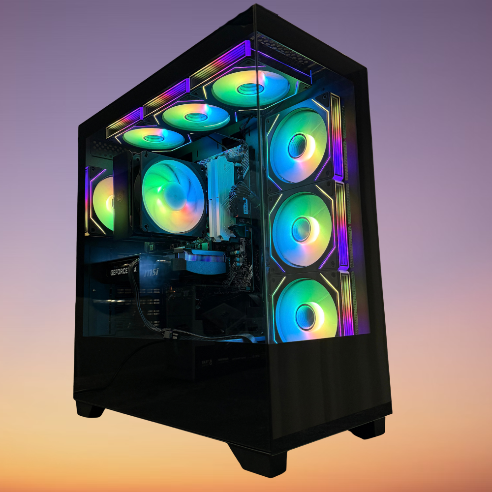 PC Gaming Ryzen 5 5600XT, RTX 5060 Ti 16GB, 32GB DDR4
