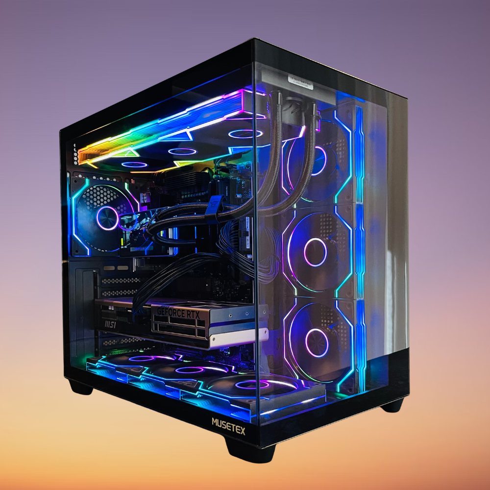 PC Ryzen Gaming 7 9800X3D, RTX 5080 16GB, 96GB DDR5