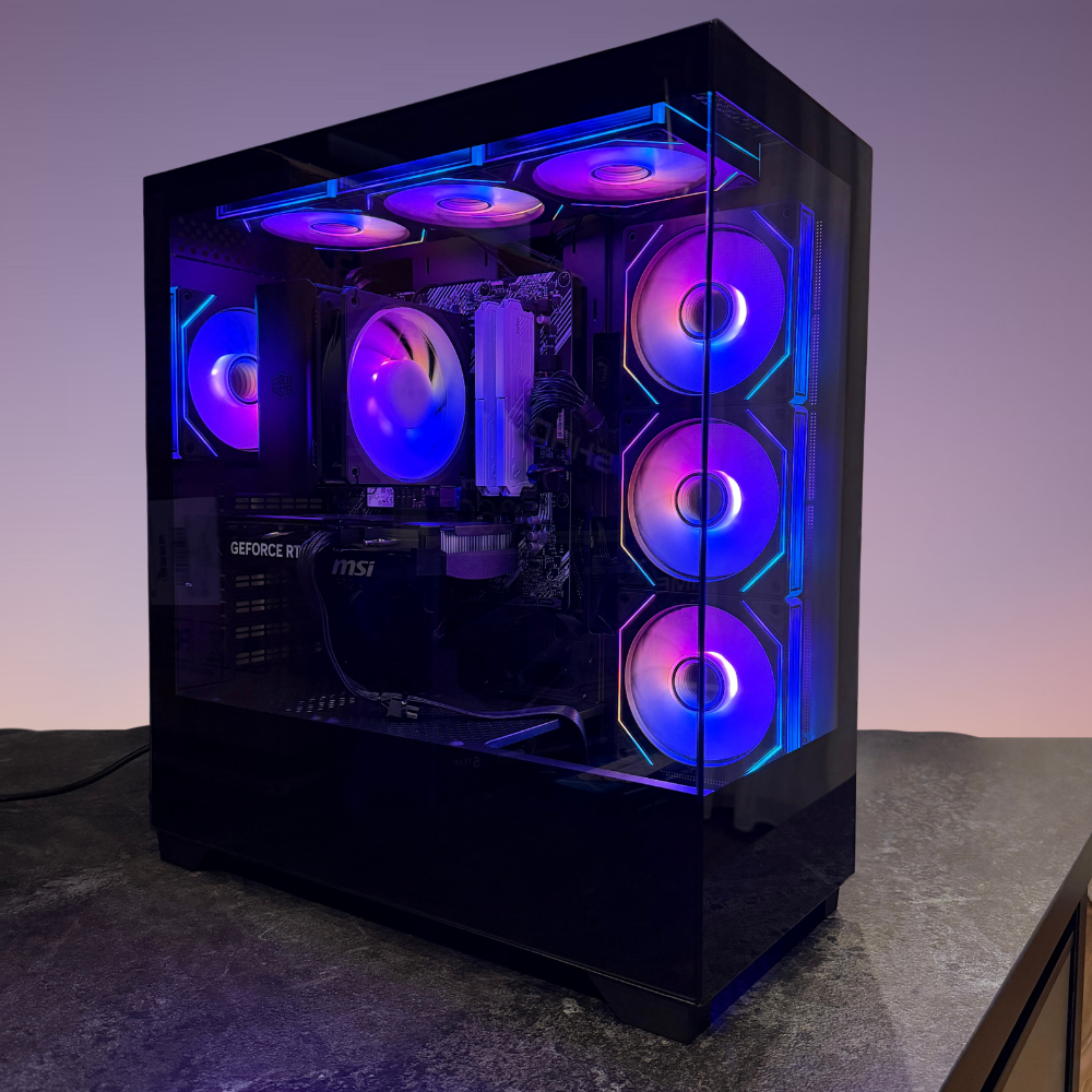 PC Gaming Ryzen 5 5600XT, RTX 5060 Ti 16GB, 32GB DDR4