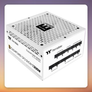 Thermaltake Toughpower GF3 Snow 1200W 80 PLUS Gold Fully Modular ATX 3.0 PSU, White