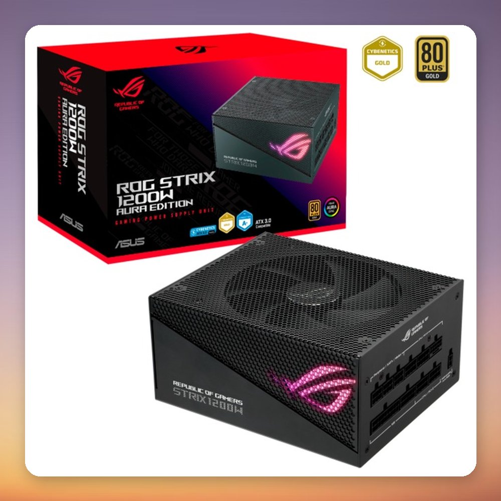 Asus ROG STRIX 1200W Gold Aura Edition 1200W 80 PLUS Gold Fully Modular PSU