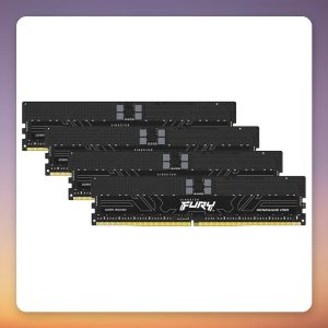 Kingston FURY Renegade Pro 128 GB DDR5-6000 CL32 (4x32 GB) ECC Registered