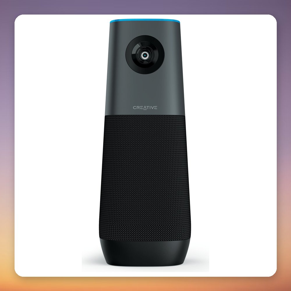 Creative Labs Live! Meet 4K Webcam, 4K UHD, 4 Omnidirectional Microphones, Black – image 2