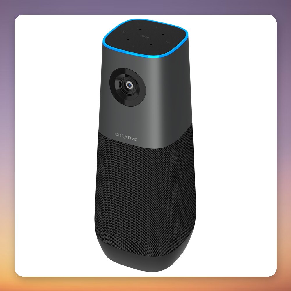 Creative Labs Live! Meet 4K Webcam, 4K UHD, 4 Omnidirectional Microphones, Black – image 3
