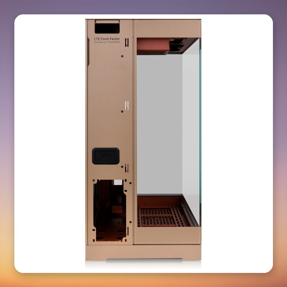 Thermaltake CTE E550 TG Mid-Tower Case, Gravel Sand, Triple Tempered Glass – image 3