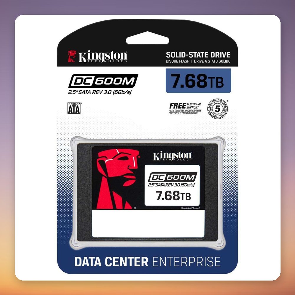 Kingston DC600ME 7.68 TB Enterprise SATA SSD, 2.5", AES-256, PLP – image 3