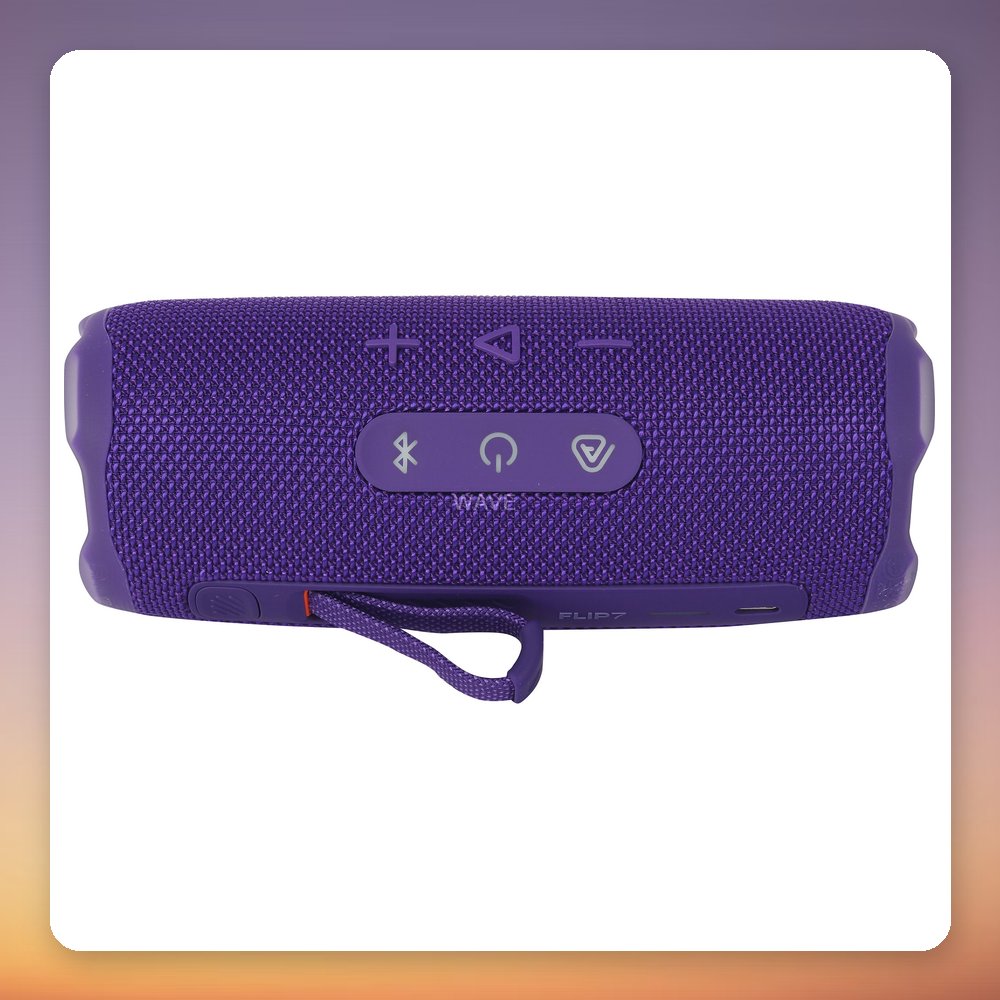 JBL Flip 7 Portable Bluetooth 5.4 Speaker, Purple, IP68, USB-C – image 3
