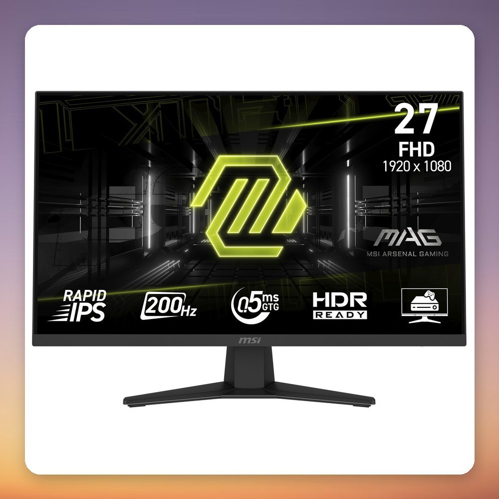 MSI MAG 274FDE 27" Full HD 200 Hz Rapid IPS Gaming Monitor, Black – image 4