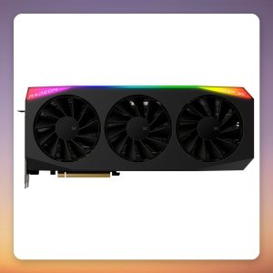 XFX Radeon RX 9070 XT OC Mercury RGB 16 GB GDDR6 Graphics Card, Black